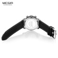 MEGIR 2101 Top Brand Men's Analog Quartz Sport Watches Men Luxury Business Watch Fashion Silicone Waterproof Wrist Watch